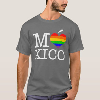 T-shirts Amor México do orgulho
