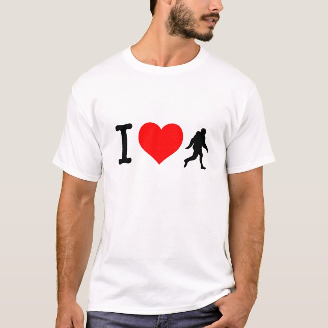 T-shirts Amor Squatchin indo (Frente)