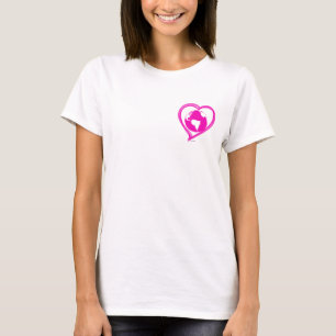 T-shirts AMOR TERRA (rosa)