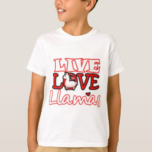 T-shirts Amor vivo Llamas012.png