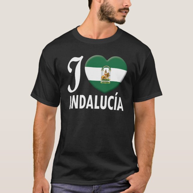 T-shirts Amor W de Andalucia (Frente)