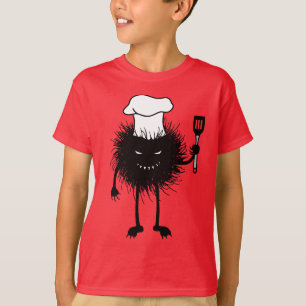 T-shirts Amores maus do cozinheiro chefe do inseto para