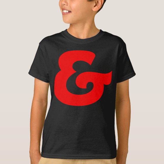 T-shirts Ampersand (Frente)