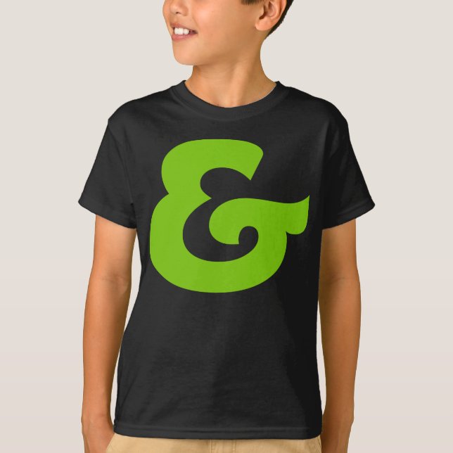 T-shirts Ampersand (Frente)