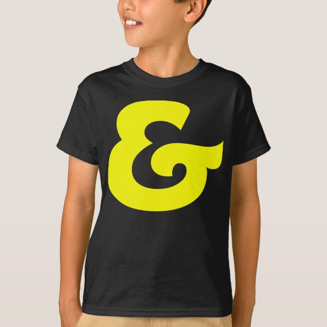 T-shirts Ampersand (Frente)