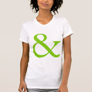 T-shirts Ampersand - Verde marciano