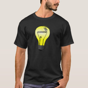 T-shirts Ampola incandescente