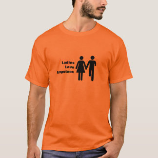 T-shirts Amputados do amor das senhoras