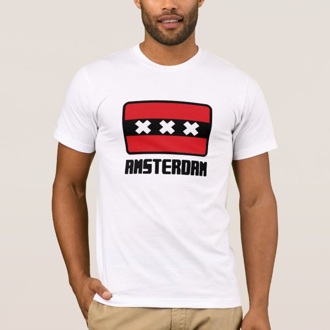 T-shirts Amsterdã (Frente)