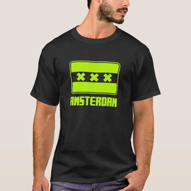 T-shirts Amsterdã (Frente)