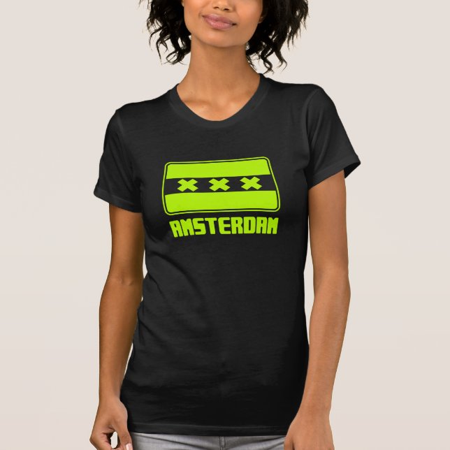 T-shirts Amsterdã (Frente)
