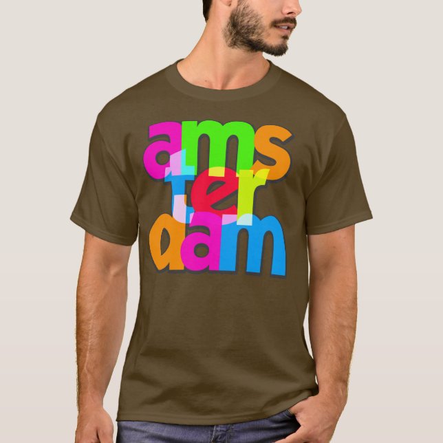 T-shirts Amsterdão (Frente)