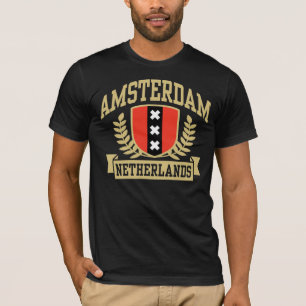 T-shirts Amsterdão Países Baixos