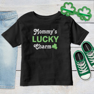 T-shirts Amuleto da Mamãe Bonita Verde Dia de São Patrício