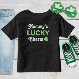 T-shirts Amuleto da Mamãe Bonita Verde Dia de São Patrício
