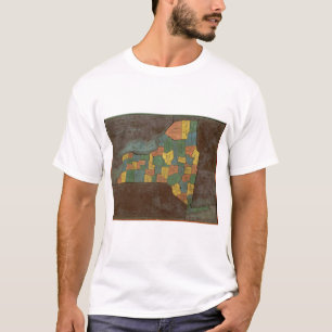 T-shirts Análise geográfica do estado de New York