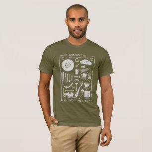 T-shirts Anatomia por terra de um caminhão