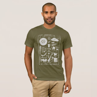T-shirts Anatomia por terra de um caminhão