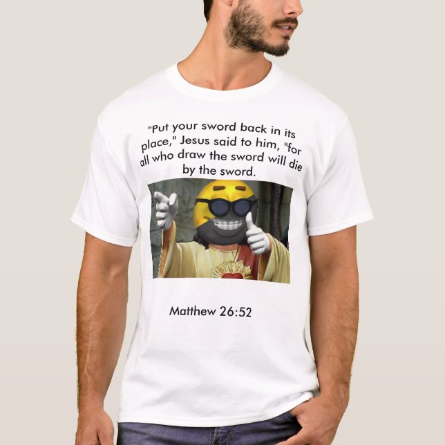T-shirts AnCap Jesus (Frente)