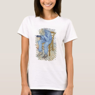 T-shirts Ancião de Vincent van Gogh na amargura