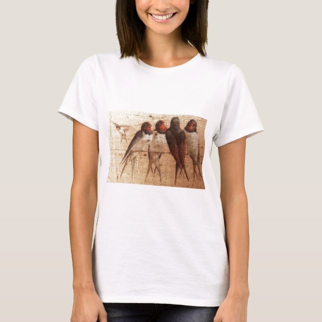 T-shirts Andorinhas de celeiro (Frente)