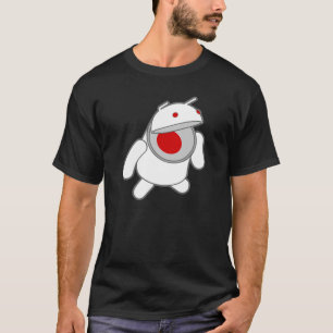 T-shirts Android do albino
