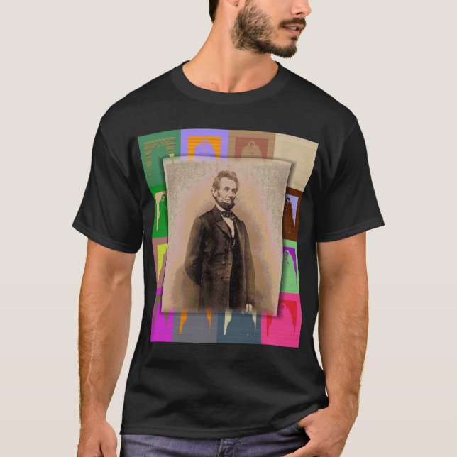 T-shirts Andy   Abraham Lincoln 3 (Frente)