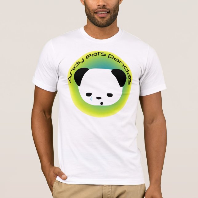 T-shirts andypanda (Frente)