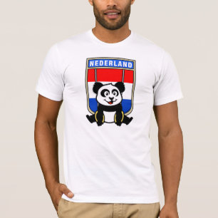 T-shirts Anéis Países Baixos Panda