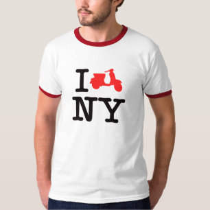 T-shirts Anel do logotipo do NYCS dos homens