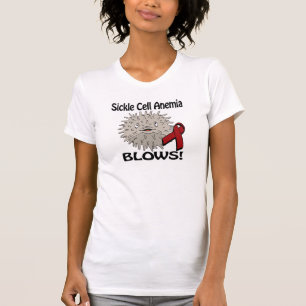 T-shirts Anemia Falciforme Desperta Conscientização Design