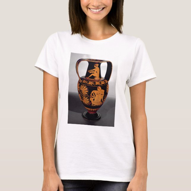 T-shirts Anfora do átomo vermelho representando uma luta de (Frente)