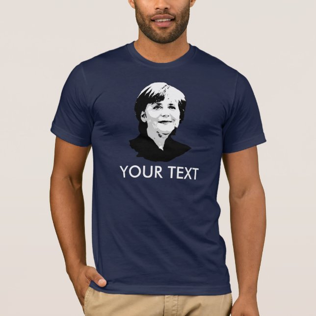 T-shirts Angela Merkel (Frente)