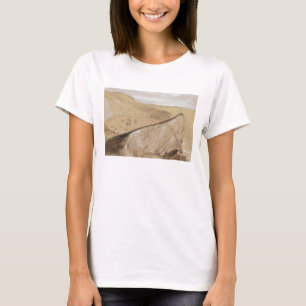 T-shirts Angra de Lulworth (w/c, gouache e grafite no bege