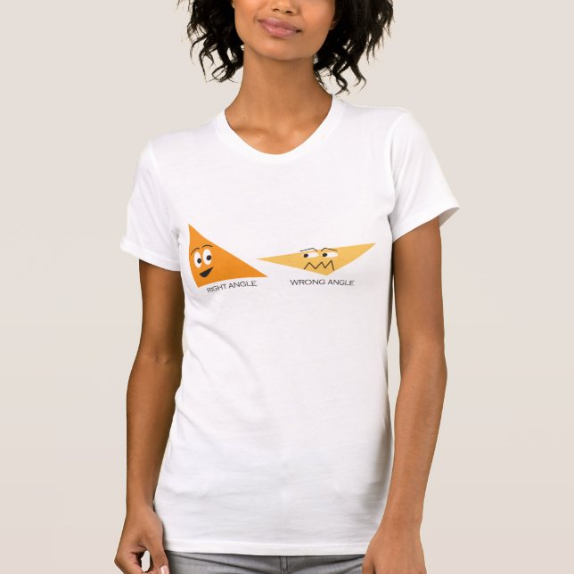 T-shirts Ângulos direitos (Frente)