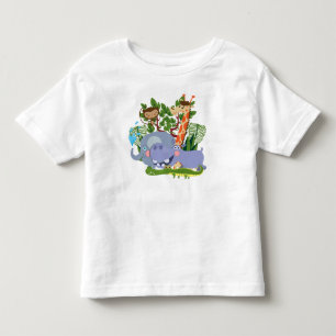 T-shirts Animais bonitos do safari
