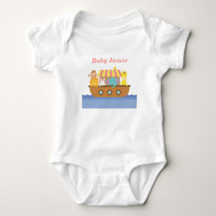 T-shirts Animais Fofos, Arca de Noé, para bebês