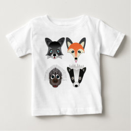 T-shirts Animais Selvagens - Camisa-T de Baby Fine Jersey