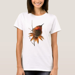 T-shirts Animal dos animais selvagens do pássaro do colibr