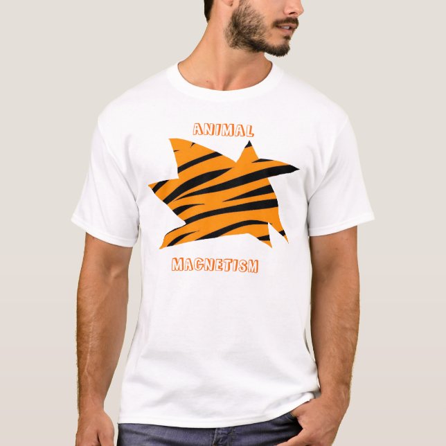 T-SHIRTS ANIMAL, MAGNETISMO (Frente)