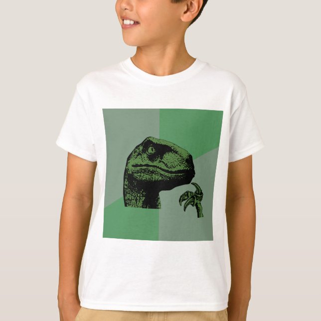 T-shirts Animal Meme do conselho do dinossauro de (Frente)
