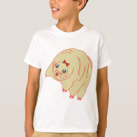 Anime bonito do urso da água Tardigrade