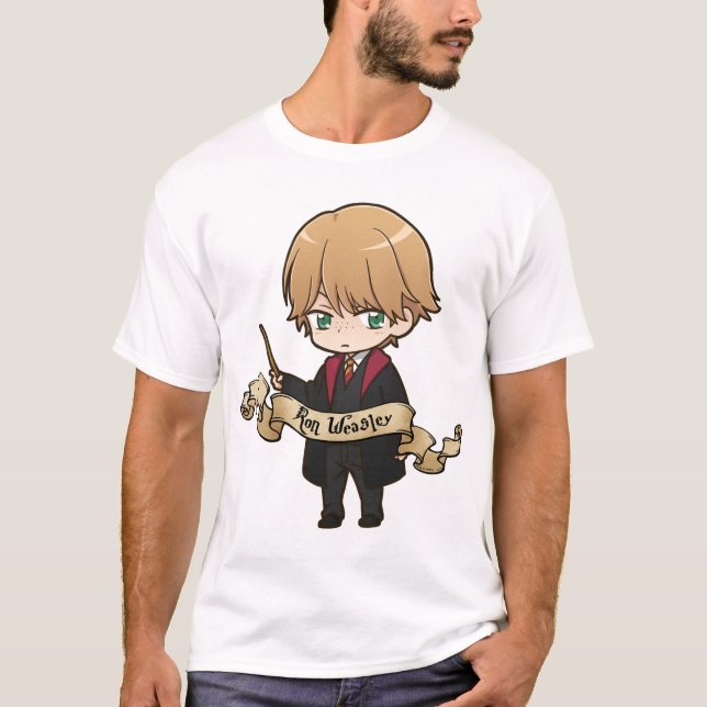 T-shirts Anime Ron Weasley (Frente)
