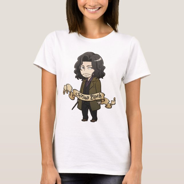 T-shirts Anime Sirius Black (Frente)