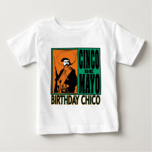 T-shirts ANIVERSÁRIO CHICO de Cinco de Mayo