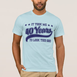 T-shirts Aniversário de 40 anos