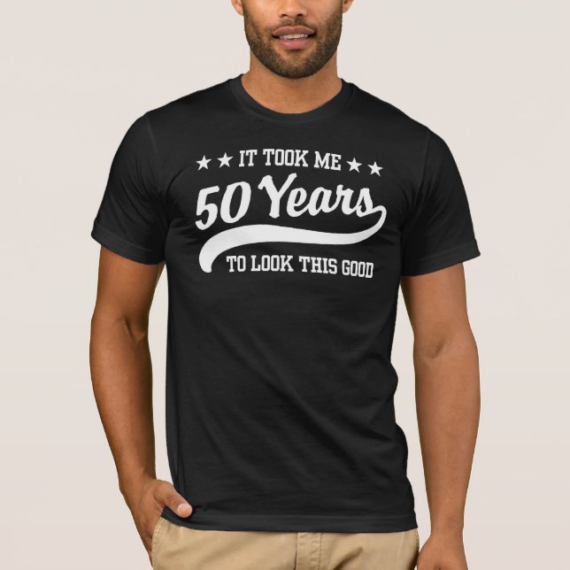T-shirts Aniversário de 50 anos (Frente)