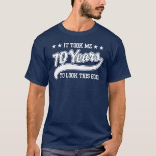 T-shirts aniversário do 70