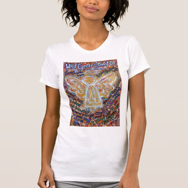 T-shirts Anjo Cancer Sudoeste (Frente)