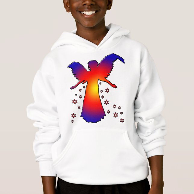 T-SHIRTS ANJO COM ESTRELAS (Frente)